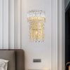 MIRODEMI® Modern Wall Lamp in Golden Crystal Style for Living Room, Bedroom image | luxury lighting | luxury wall lamps