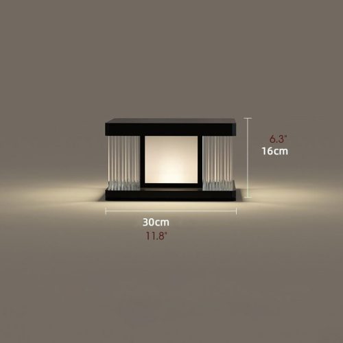 MIRODEMI® Luxury LED Outdoor Waterproof Column Lamp for Courtyard image | luxury lighting | waterproof lamps | outdoor lamps