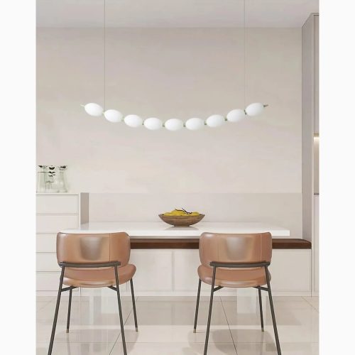 String of Pearls LED Chandelier – Elegant Pendant Light for Modern Interiors