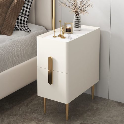 Multi-functional Bedside Cabinet with Refitting Made in Nordic Style image | luxury furniture | luxury bedside cabinets