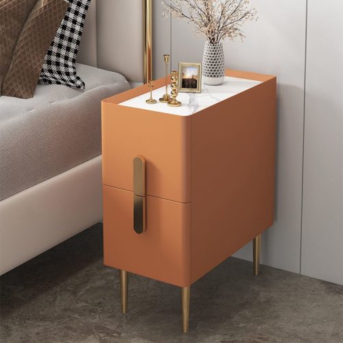 Multi-functional Bedside Cabinet with Refitting Made in Nordic Style image | luxury furniture | luxury bedside cabinets