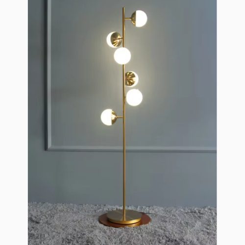 MIRODEMI® Elegant Golden Metal LED Desk Lamp for Living Room, Bedroom Warm light