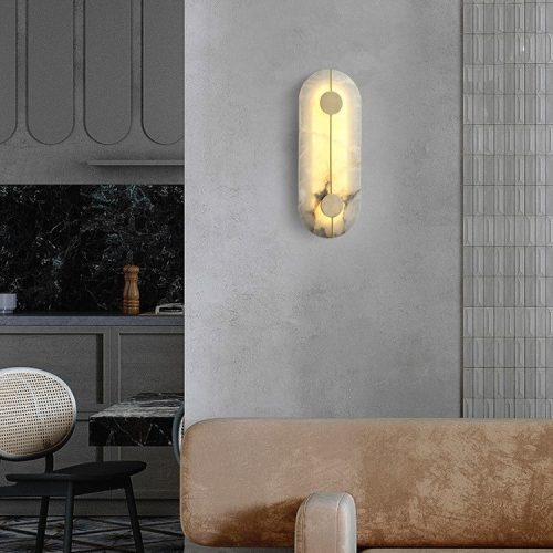 MIRODEMI® Luxury Marble Wall Lamp for Bedroom, Living Room, Kitchen image | luxury lighting | marble wall lamps | home decor