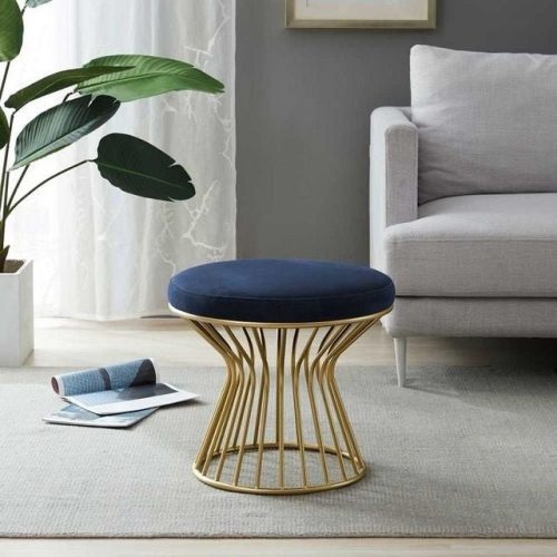 Modern Luxury Fabric Household Pouf image | luxury furniture | luxury chairs | luxury poufs | luxury decor | home decor