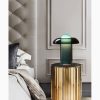 MIRODEMI® New Green Glass LED Light Modern Mushroom