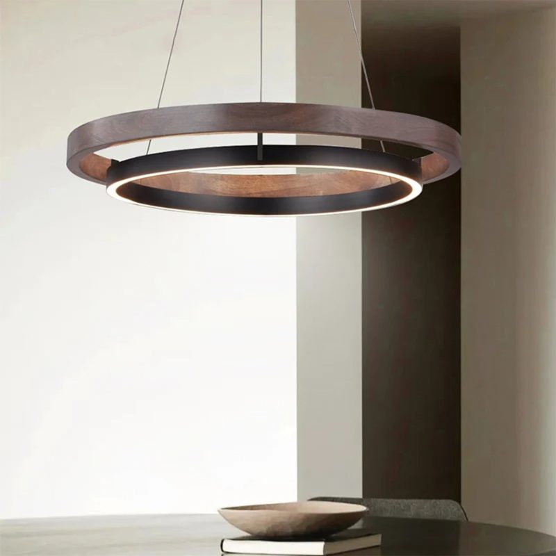 MIRODEMI® Sion | Aluminium Drum Chandelier in a Sleek, Minimalistic Design