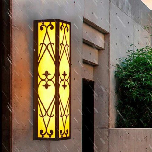 MIRODEMI® Luxury Outdoor LED Waterproof Wall Lamp for Porch, Courtyard image | luxury lighting | outdoor waterproof lamps