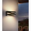 MIRODEMI® Black/White Outdoor/Indoor Alumunim LED Wall Light For Garden, Villa, Porch