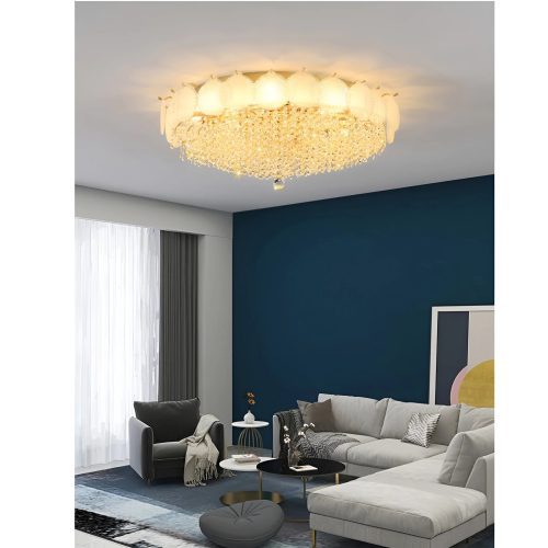 Agliana Luxury Creative Crystal Chandelier For Bedroom For Dining Room