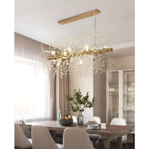 Alfedena Dandelion shaped Nordic Loft Chandelier