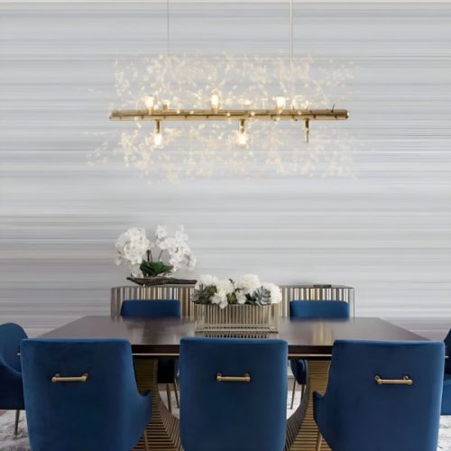 Alfedena Dandelion shaped Nordic Loft Chandelier for Dining Room