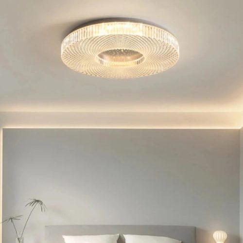 Alia Luxury Modern Simple Round Ceiling Chandelier for Hotel