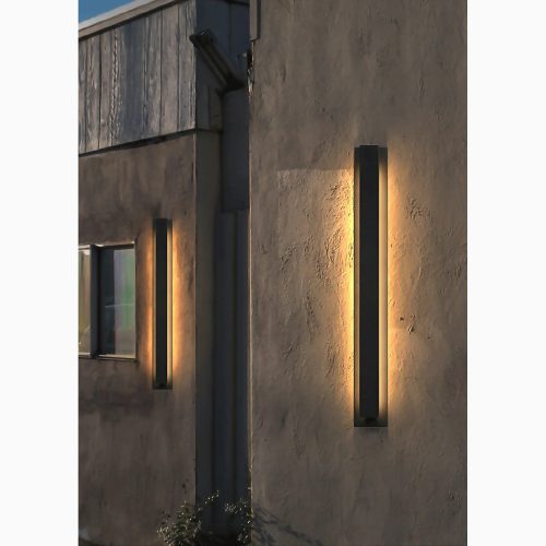 Alice Castello | Modern Black Vintage Aluminum LED Wall Sconce form Mirodemi for Porch, Garden , Entrance | LED light | Luxury Lighting | Outdoor Lighting | 