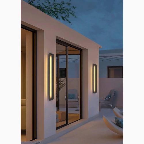 Alice Castello | Modern Black Vintage Aluminum LED Wall Sconce form Mirodemi for Porch, Garden , Entrance | LED light | Luxury Lighting | Outdoor Lighting | 