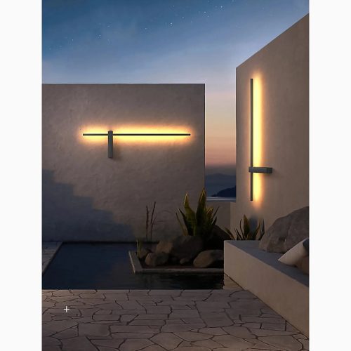 Alleghe | Stylish Minimalistic Outdoor/Indoor Waterproof Wall Sconce | LED Light | Luxury Lighting | Outdoor Lamp |