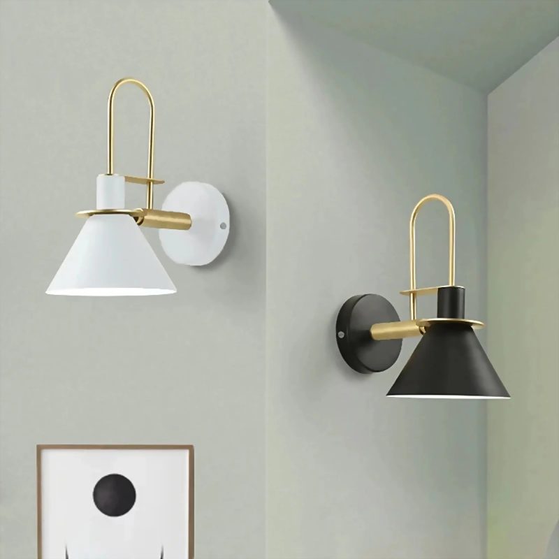 Alliste Modern Nordic Wall Sconces With Rotary Switch for Foyer