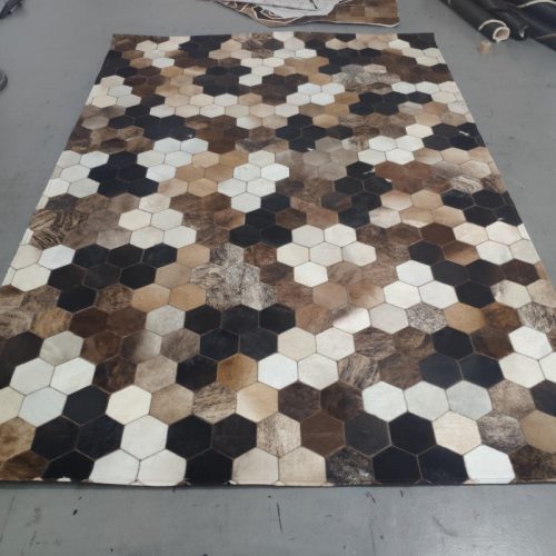 Art Modern Decorative Natural Cowhide Carpet