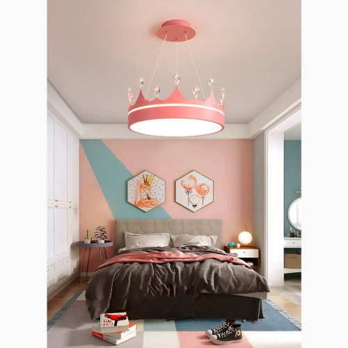 Baiano Modern Drum LED Pendant Lights for Kids Room Aesthetic