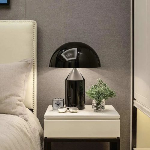 Black Modern LED Table Lamp For Living Room