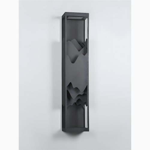 Black Outdoor Original Design Waterproof Wall Light Large Light Off