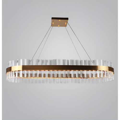 Bormida Luxurious Modern Crystal Oval Chandelier For Elite Perfect House