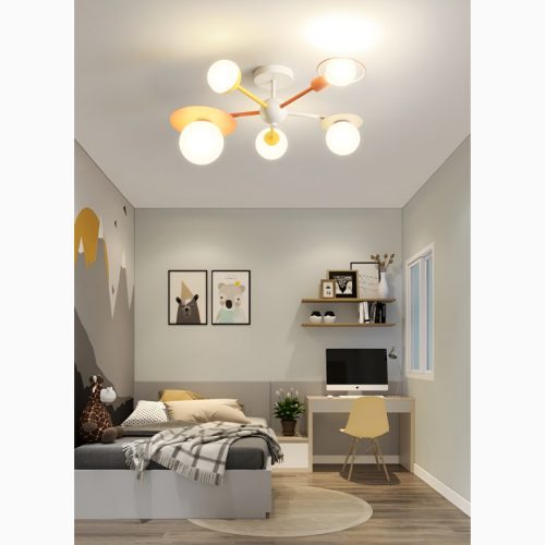 Cadelbosco di Sopra Colorful Ceiling Lights for Childrens Colorful Bedroom