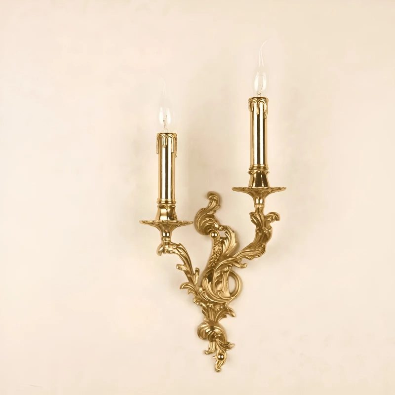 Candles Shaped Wall Lamp In French Style For Liivng Room For Dining Room