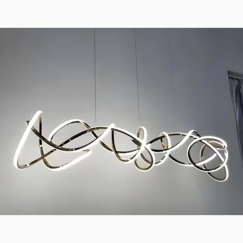 Modern Metal LED Pendant Chandelier from Mirodemi for Parlor