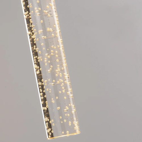 Clear Glass Minimalistic LED Wall Sconce