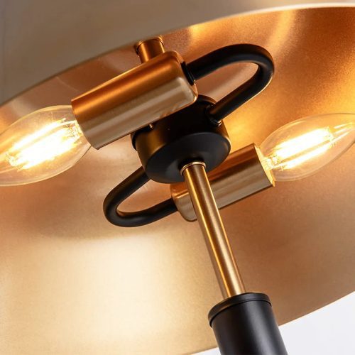 Contemporary Metal LED Table Lamp For Bedroom For Living Room