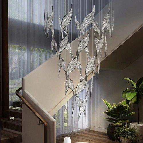 Creative Charming Crystal LED Chandelier For Hall For Living Room