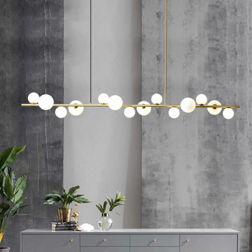 Creative Linear Chandelier for Dining Room