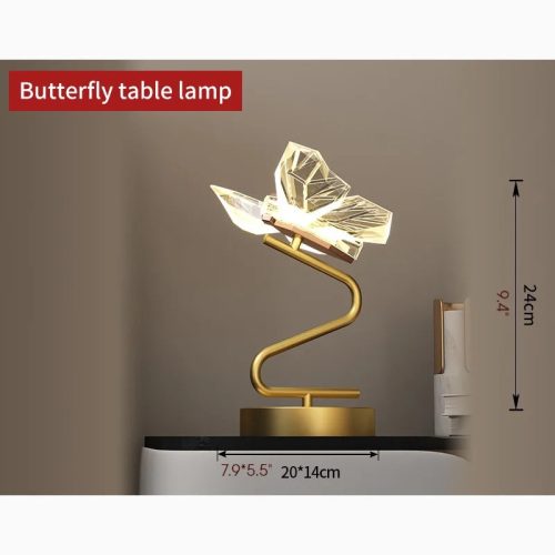 Creative Stylish Table Lamp In The Shape Of Butterfly