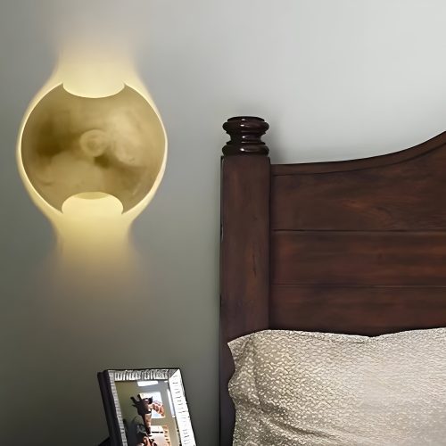 Creative Wall Lamp in the Shape of the Semi Sphere for Bedroom