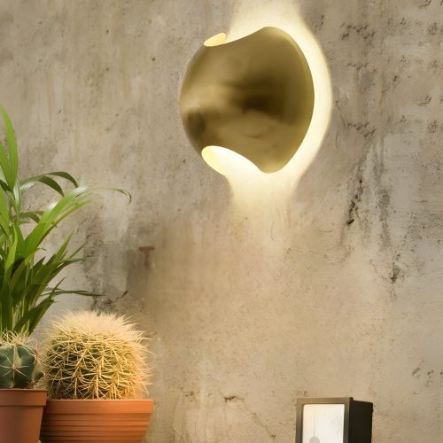 Creative Wall Lamp in the Shape of the Semi Sphere for Living Room