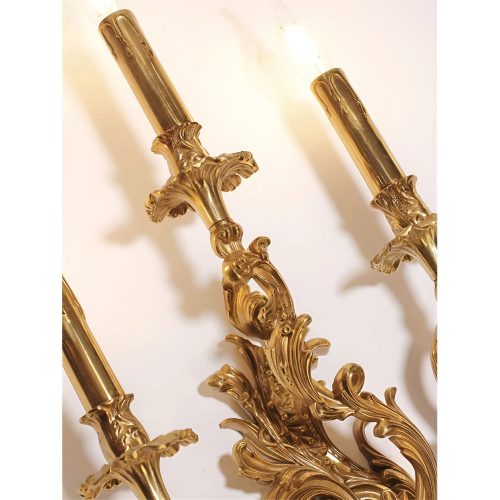 Elegant Luxury Classic French Style Wall Lamp For Living Room