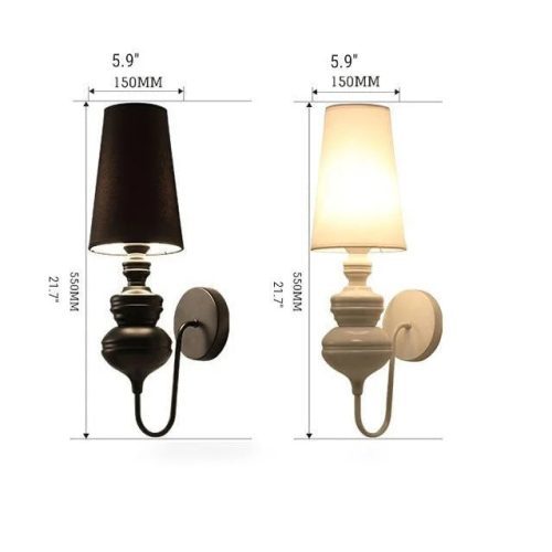 Elegant Wall Sconce In Classic Style For Living Room