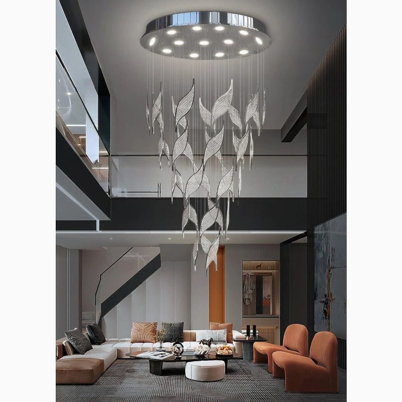 Framura Creative Crystal Chandelier LED Hanging Modern