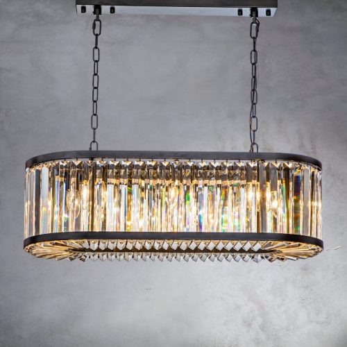 Gistel American Large Oval LED Chandelier