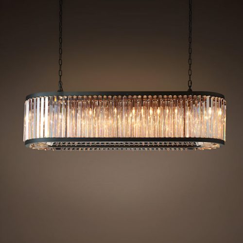 Gistel American Large Oval LED Classy Chandelier