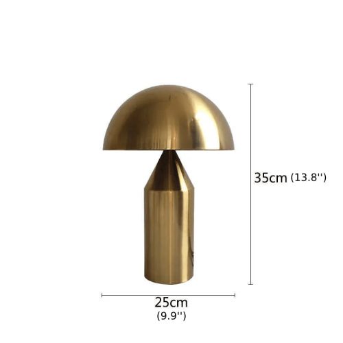 Gold Modern LED Table Lamp For Living Room For Cabinet