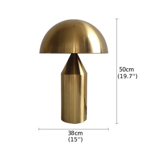 Gold Modern LED Table Light For Living Room For Cabinet