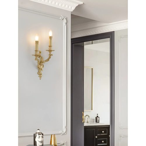 Gold Wall Sconce For Living Room For Bedroom