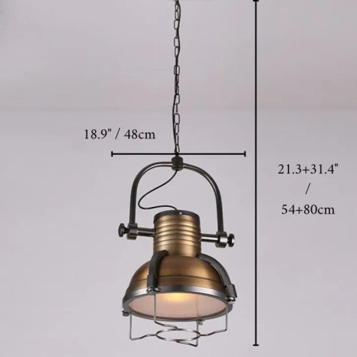 Iron Factory Vintage Pendant Light for Bar