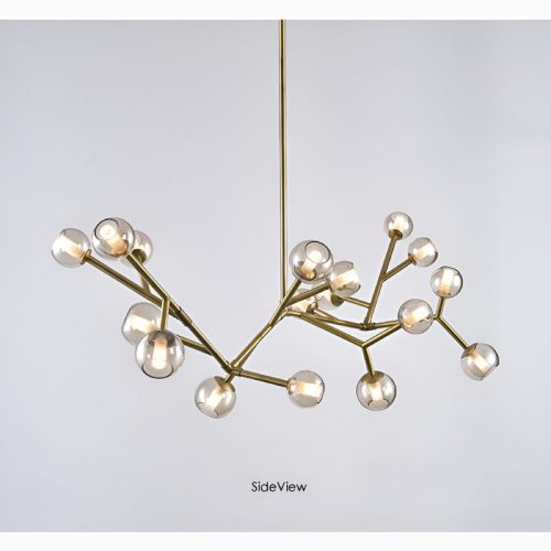 Ischia Luxury Molecular Shaped Chandelier for Elite Living Room Kitchen Dining Room