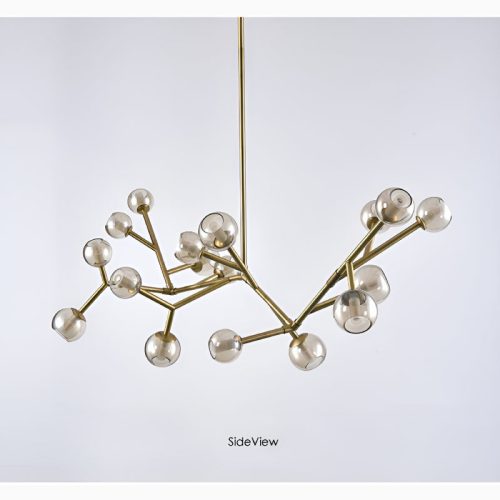 Ischia Luxury Molecular Shaped Chandelier for Living Room