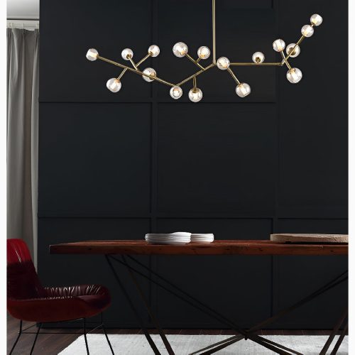 Ischia Luxury Molecular Shaped Chandelier for Living Room Kitchen Dining Room