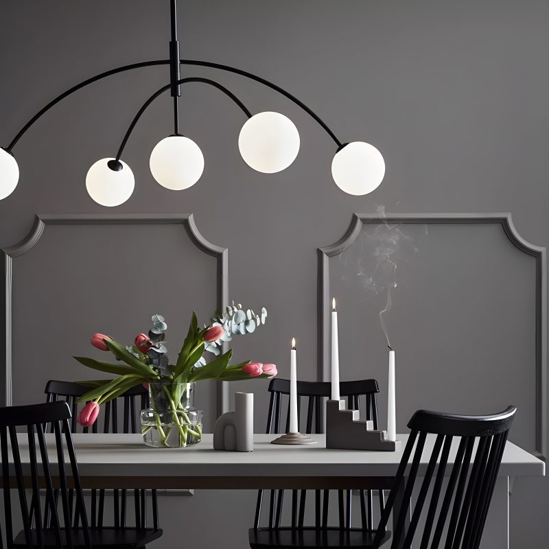 Iseo Retro Industrial Styled LED Pendant Lamp for Dining Room