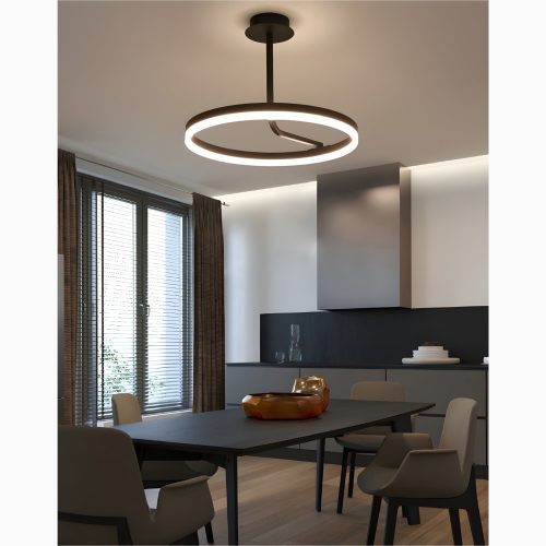 Isnello Round LED Ceiling Mounted Lamp for Dining Room