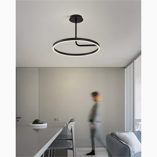 Isnello Round LED Ceiling Mounted Lamp for Kitchen Island